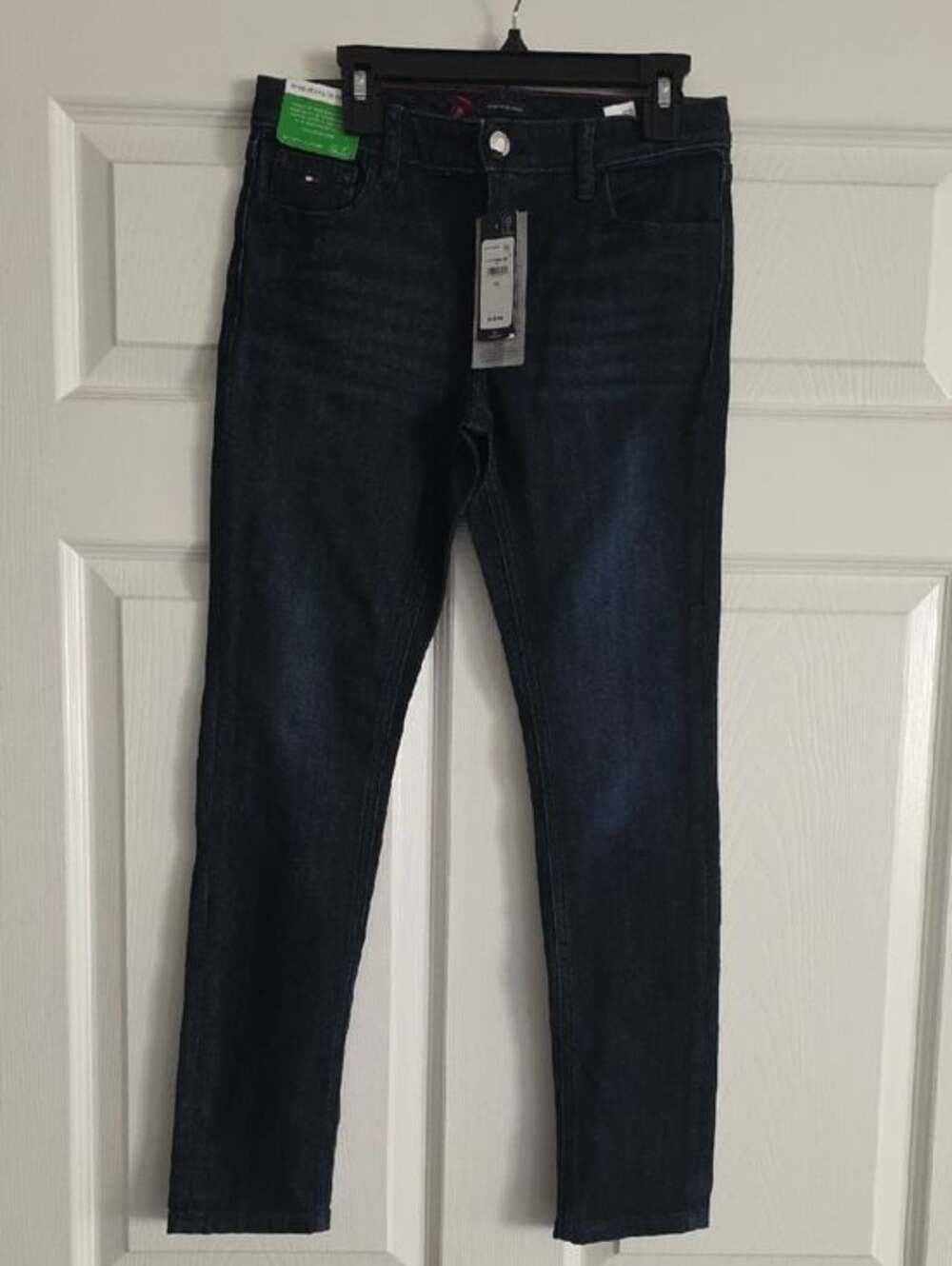 Tommy Hilfiger Girls Dark Wash Skinny Jeans Size 12 - NWT